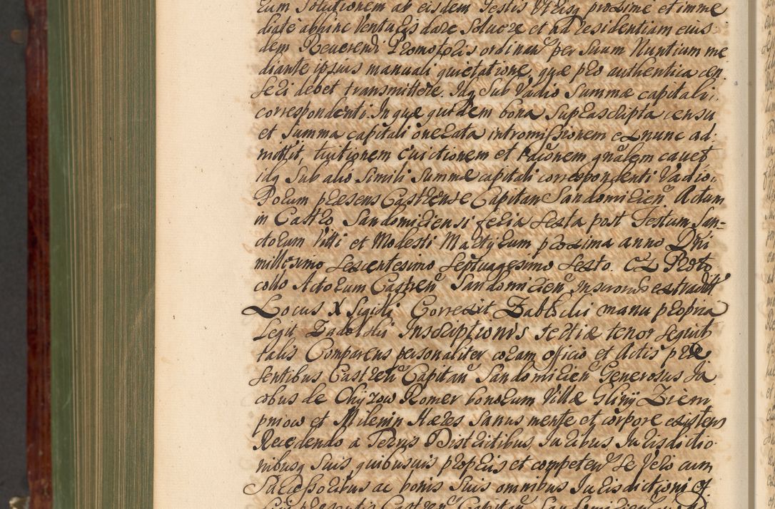 Zdjęcie nr 1265 dla obiektu archiwalnego: Acta actorum episcopalium R. D. Andreae Trzebicki, episcopi Cracoviensis et ducis Severiae de 1679. Volumen VIII