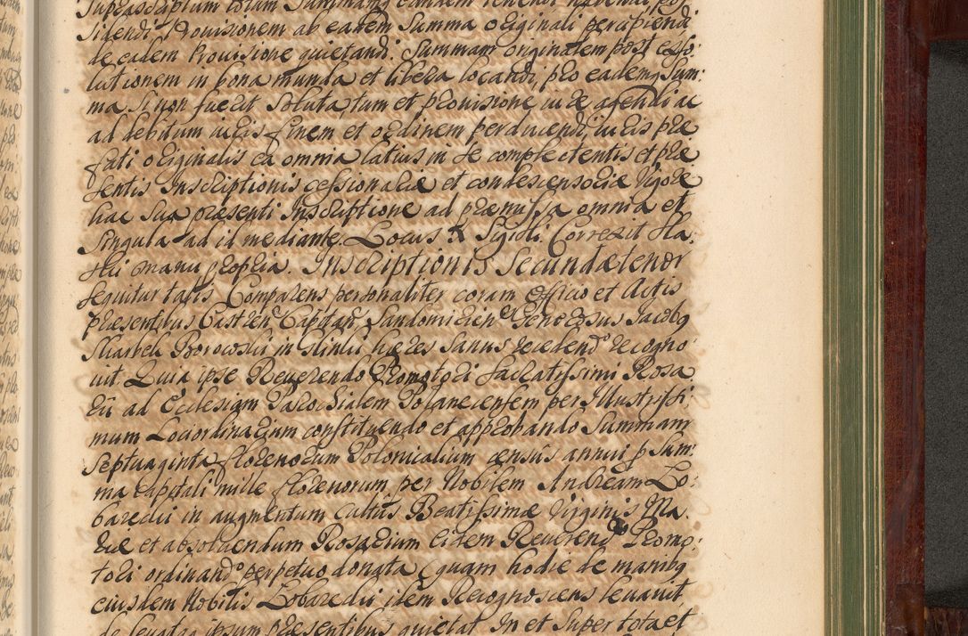 Zdjęcie nr 1264 dla obiektu archiwalnego: Acta actorum episcopalium R. D. Andreae Trzebicki, episcopi Cracoviensis et ducis Severiae de 1679. Volumen VIII