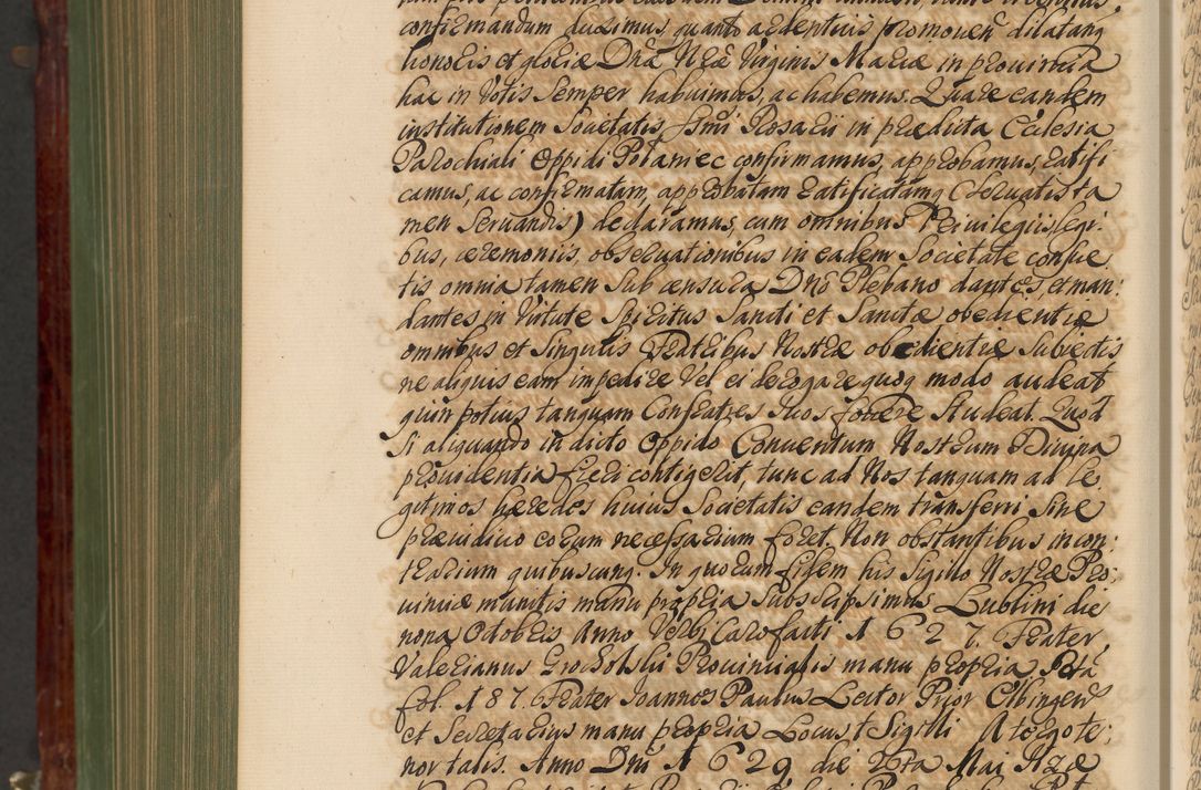 Zdjęcie nr 1261 dla obiektu archiwalnego: Acta actorum episcopalium R. D. Andreae Trzebicki, episcopi Cracoviensis et ducis Severiae de 1679. Volumen VIII
