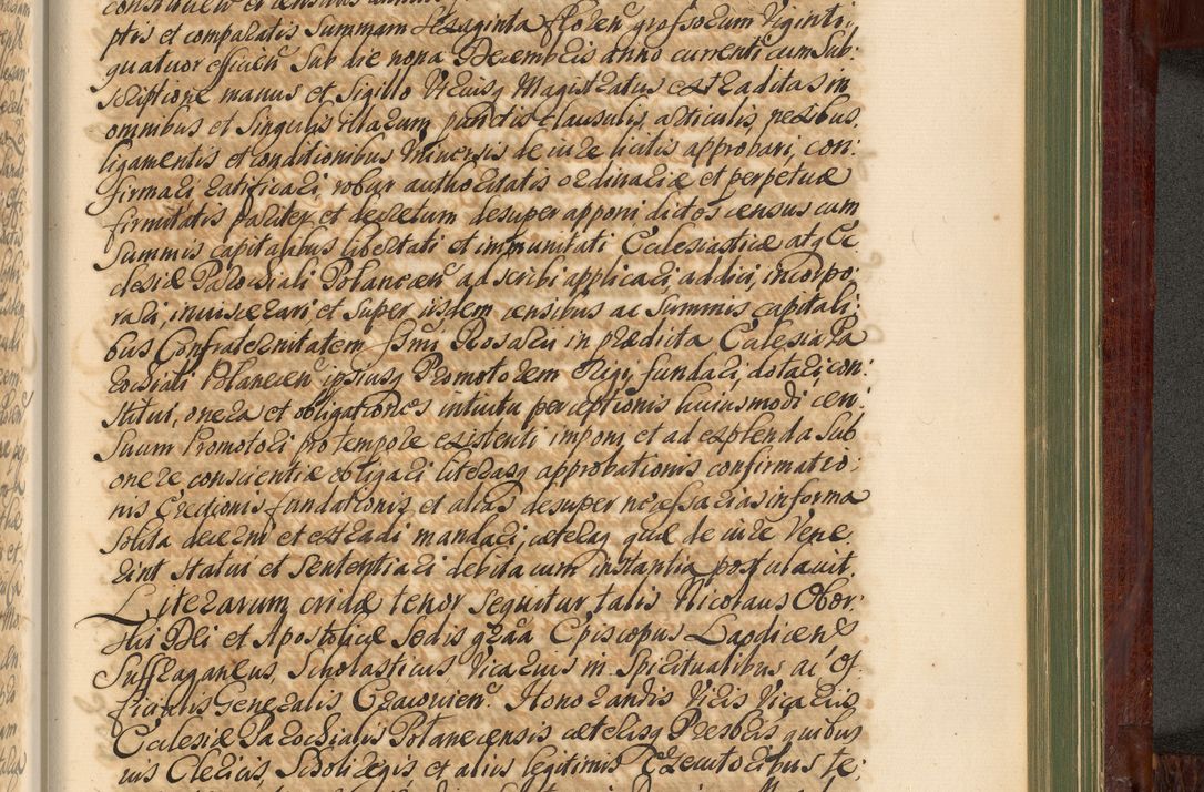 Zdjęcie nr 1258 dla obiektu archiwalnego: Acta actorum episcopalium R. D. Andreae Trzebicki, episcopi Cracoviensis et ducis Severiae de 1679. Volumen VIII