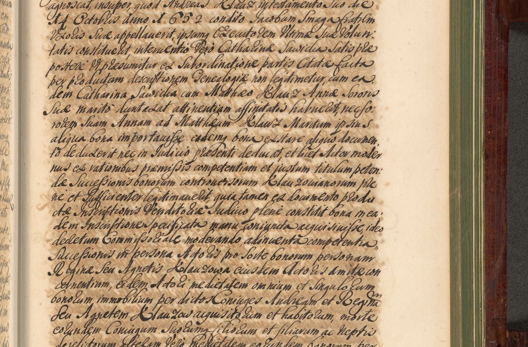Zdjęcie nr 1248 dla obiektu archiwalnego: Acta actorum episcopalium R. D. Andreae Trzebicki, episcopi Cracoviensis et ducis Severiae de 1679. Volumen VIII