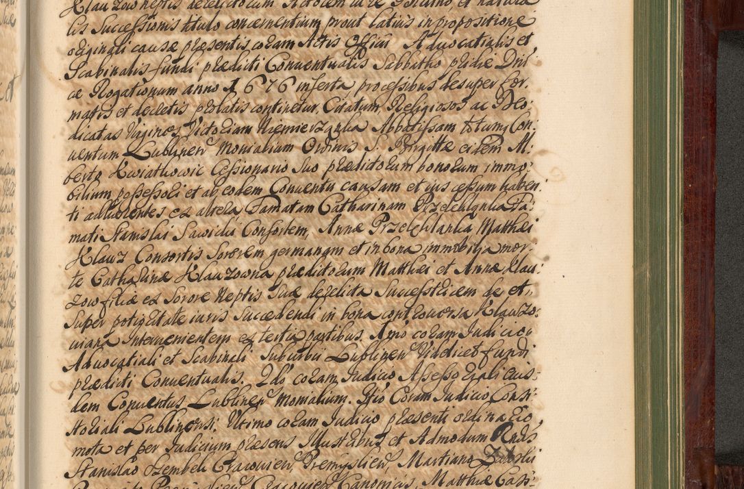 Zdjęcie nr 1244 dla obiektu archiwalnego: Acta actorum episcopalium R. D. Andreae Trzebicki, episcopi Cracoviensis et ducis Severiae de 1679. Volumen VIII