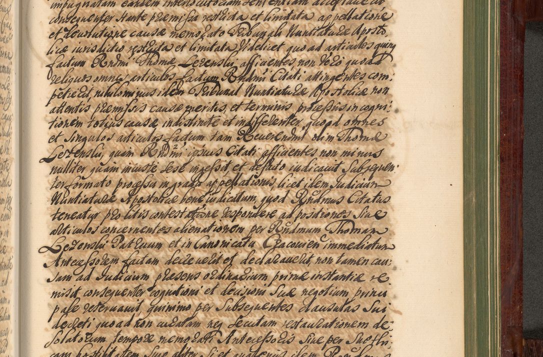 Zdjęcie nr 1240 dla obiektu archiwalnego: Acta actorum episcopalium R. D. Andreae Trzebicki, episcopi Cracoviensis et ducis Severiae de 1679. Volumen VIII