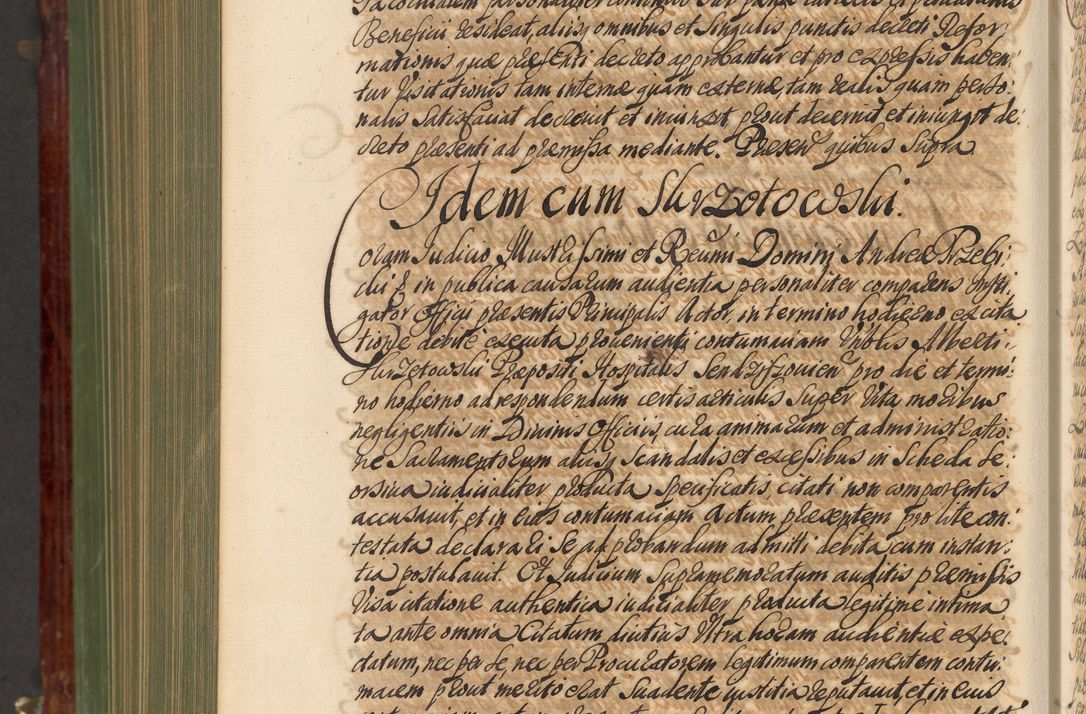 Zdjęcie nr 1237 dla obiektu archiwalnego: Acta actorum episcopalium R. D. Andreae Trzebicki, episcopi Cracoviensis et ducis Severiae de 1679. Volumen VIII