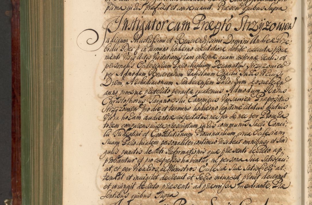 Zdjęcie nr 1235 dla obiektu archiwalnego: Acta actorum episcopalium R. D. Andreae Trzebicki, episcopi Cracoviensis et ducis Severiae de 1679. Volumen VIII