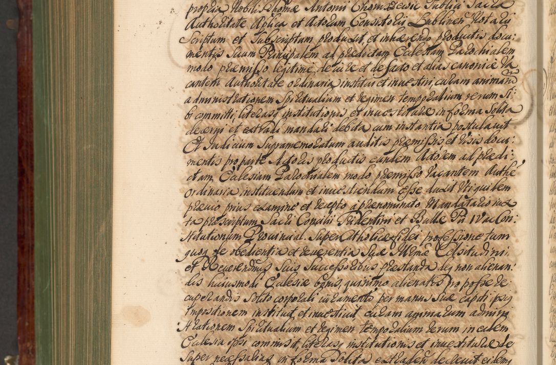 Zdjęcie nr 1229 dla obiektu archiwalnego: Acta actorum episcopalium R. D. Andreae Trzebicki, episcopi Cracoviensis et ducis Severiae de 1679. Volumen VIII