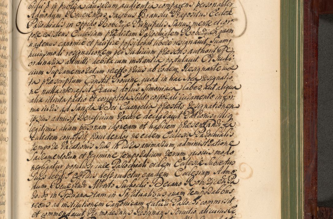 Zdjęcie nr 1226 dla obiektu archiwalnego: Acta actorum episcopalium R. D. Andreae Trzebicki, episcopi Cracoviensis et ducis Severiae de 1679. Volumen VIII
