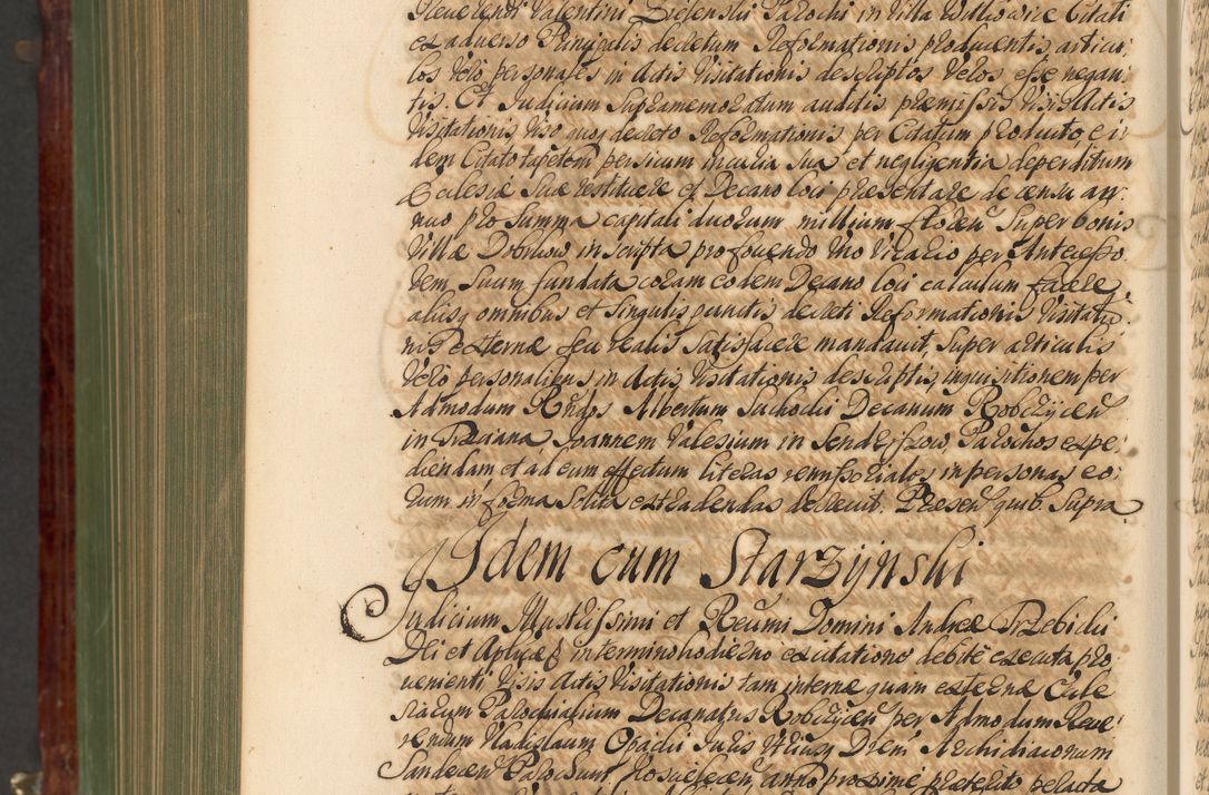 Zdjęcie nr 1225 dla obiektu archiwalnego: Acta actorum episcopalium R. D. Andreae Trzebicki, episcopi Cracoviensis et ducis Severiae de 1679. Volumen VIII