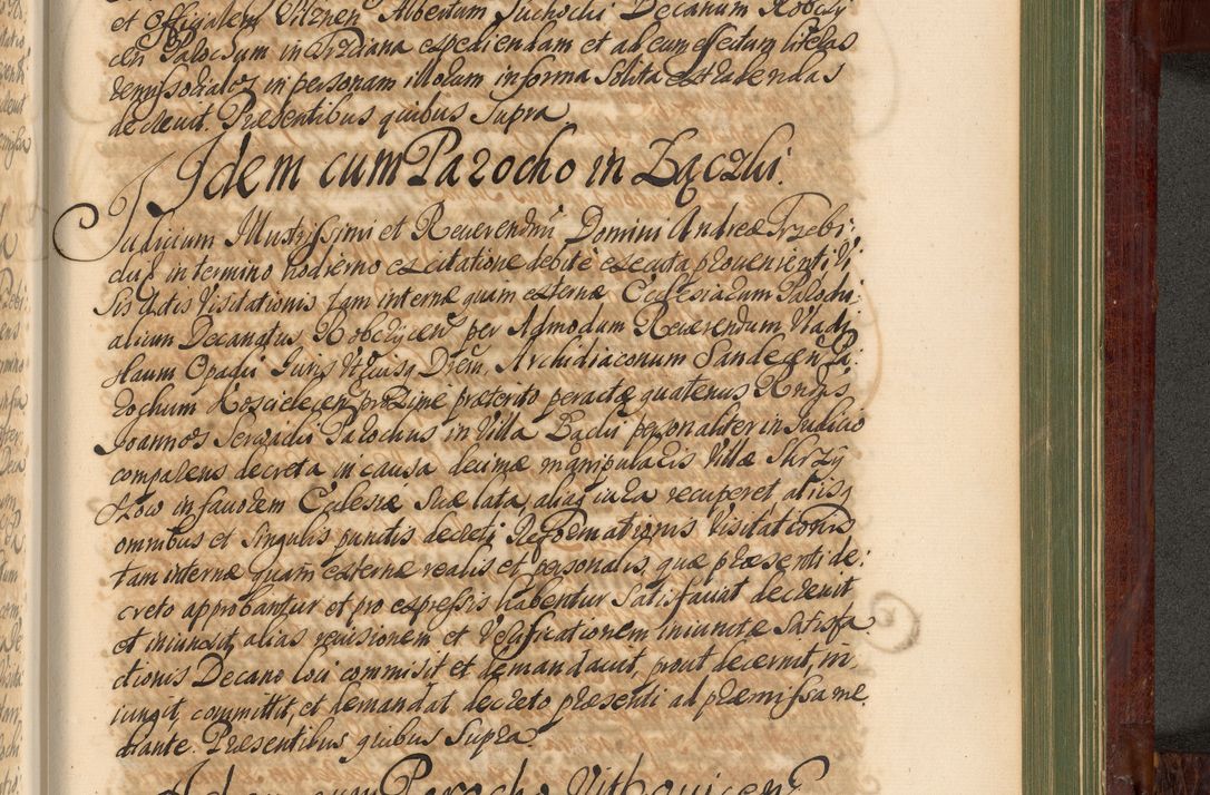 Zdjęcie nr 1224 dla obiektu archiwalnego: Acta actorum episcopalium R. D. Andreae Trzebicki, episcopi Cracoviensis et ducis Severiae de 1679. Volumen VIII