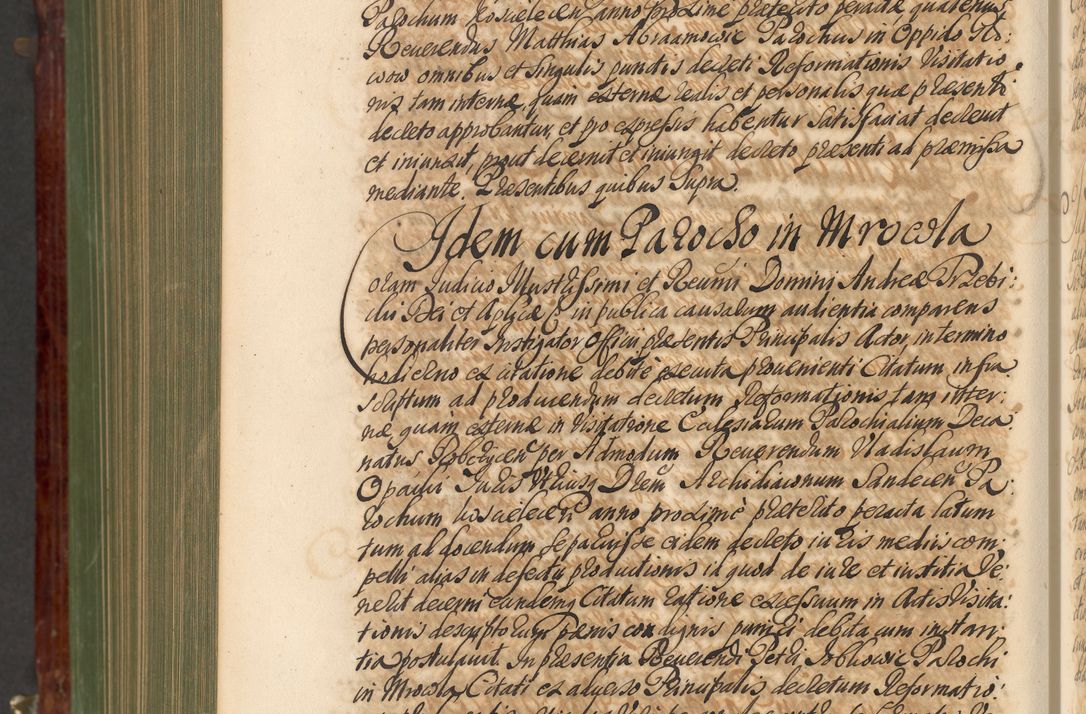 Zdjęcie nr 1223 dla obiektu archiwalnego: Acta actorum episcopalium R. D. Andreae Trzebicki, episcopi Cracoviensis et ducis Severiae de 1679. Volumen VIII