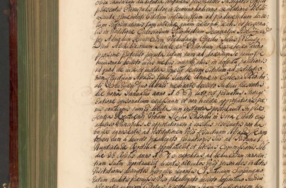 Zdjęcie nr 1221 dla obiektu archiwalnego: Acta actorum episcopalium R. D. Andreae Trzebicki, episcopi Cracoviensis et ducis Severiae de 1679. Volumen VIII