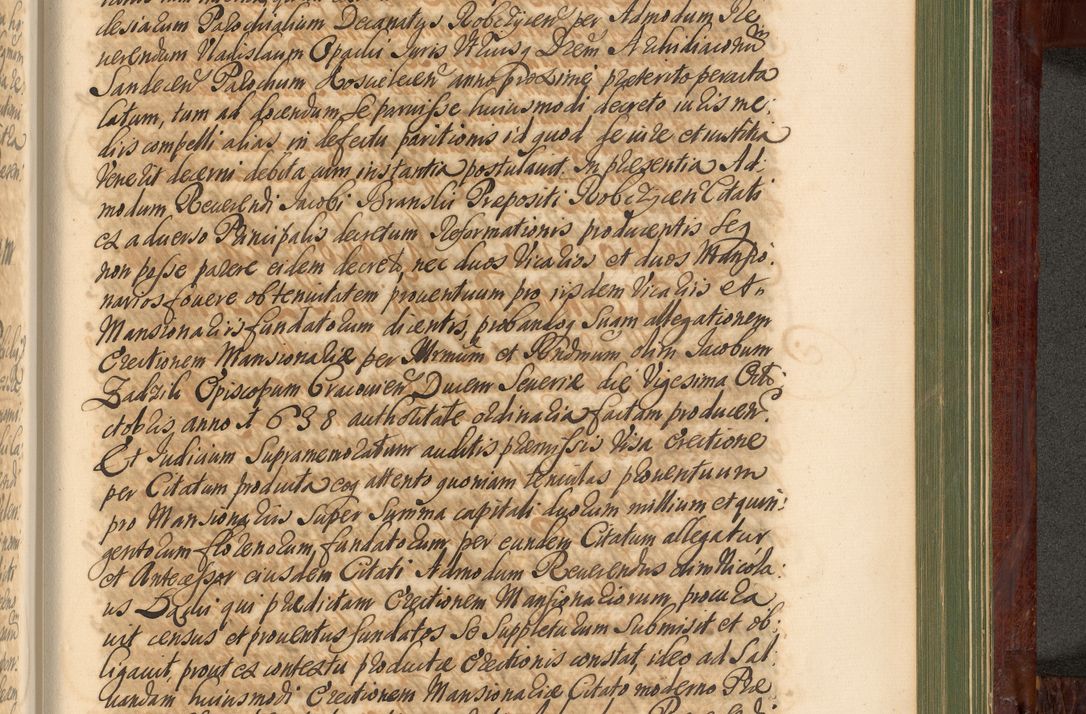 Zdjęcie nr 1220 dla obiektu archiwalnego: Acta actorum episcopalium R. D. Andreae Trzebicki, episcopi Cracoviensis et ducis Severiae de 1679. Volumen VIII