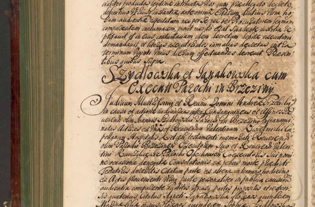 Zdjęcie nr 1219 dla obiektu archiwalnego: Acta actorum episcopalium R. D. Andreae Trzebicki, episcopi Cracoviensis et ducis Severiae de 1679. Volumen VIII