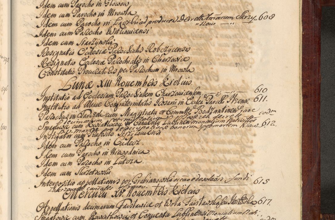 Zdjęcie nr 1460 dla obiektu archiwalnego: Acta actorum episcopalium R. D. Andreae Trzebicki, episcopi Cracoviensis et ducis Severiae de 1679. Volumen VIII