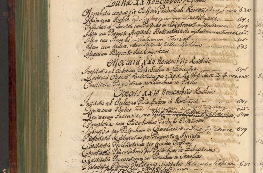 Zdjęcie nr 1461 dla obiektu archiwalnego: Acta actorum episcopalium R. D. Andreae Trzebicki, episcopi Cracoviensis et ducis Severiae de 1679. Volumen VIII