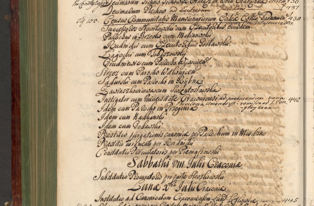 Zdjęcie nr 1451 dla obiektu archiwalnego: Acta actorum episcopalium R. D. Andreae Trzebicki, episcopi Cracoviensis et ducis Severiae de 1679. Volumen VIII