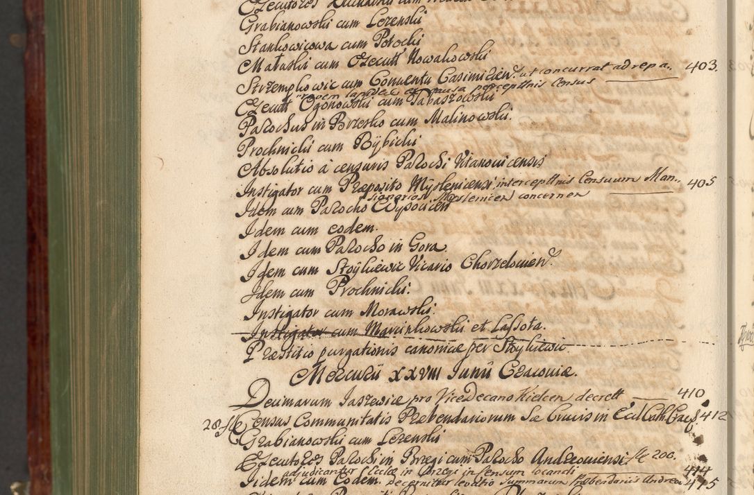 Zdjęcie nr 1449 dla obiektu archiwalnego: Acta actorum episcopalium R. D. Andreae Trzebicki, episcopi Cracoviensis et ducis Severiae de 1679. Volumen VIII