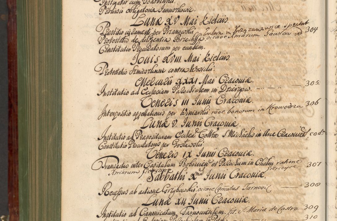 Zdjęcie nr 1445 dla obiektu archiwalnego: Acta actorum episcopalium R. D. Andreae Trzebicki, episcopi Cracoviensis et ducis Severiae de 1679. Volumen VIII