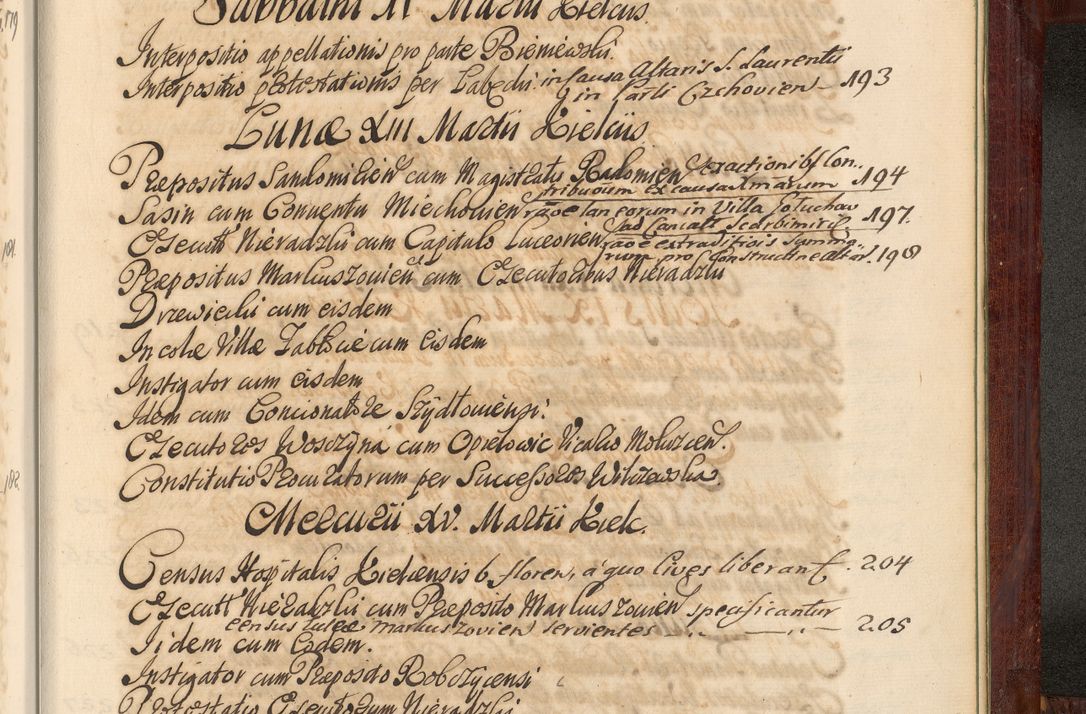 Zdjęcie nr 1440 dla obiektu archiwalnego: Acta actorum episcopalium R. D. Andreae Trzebicki, episcopi Cracoviensis et ducis Severiae de 1679. Volumen VIII