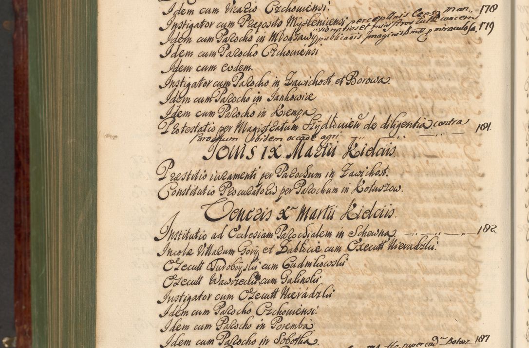 Zdjęcie nr 1439 dla obiektu archiwalnego: Acta actorum episcopalium R. D. Andreae Trzebicki, episcopi Cracoviensis et ducis Severiae de 1679. Volumen VIII