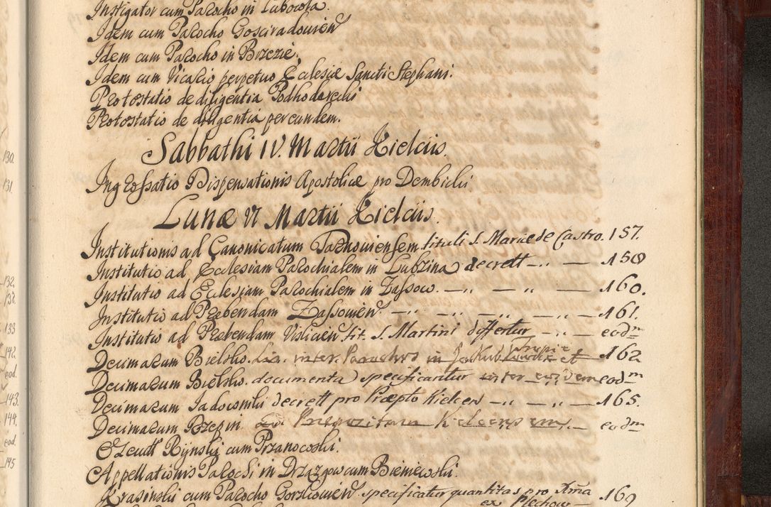 Zdjęcie nr 1438 dla obiektu archiwalnego: Acta actorum episcopalium R. D. Andreae Trzebicki, episcopi Cracoviensis et ducis Severiae de 1679. Volumen VIII