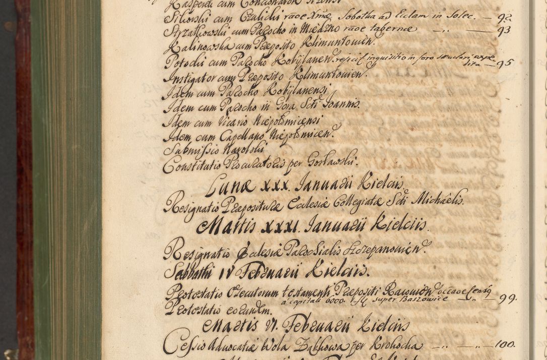 Zdjęcie nr 1435 dla obiektu archiwalnego: Acta actorum episcopalium R. D. Andreae Trzebicki, episcopi Cracoviensis et ducis Severiae de 1679. Volumen VIII