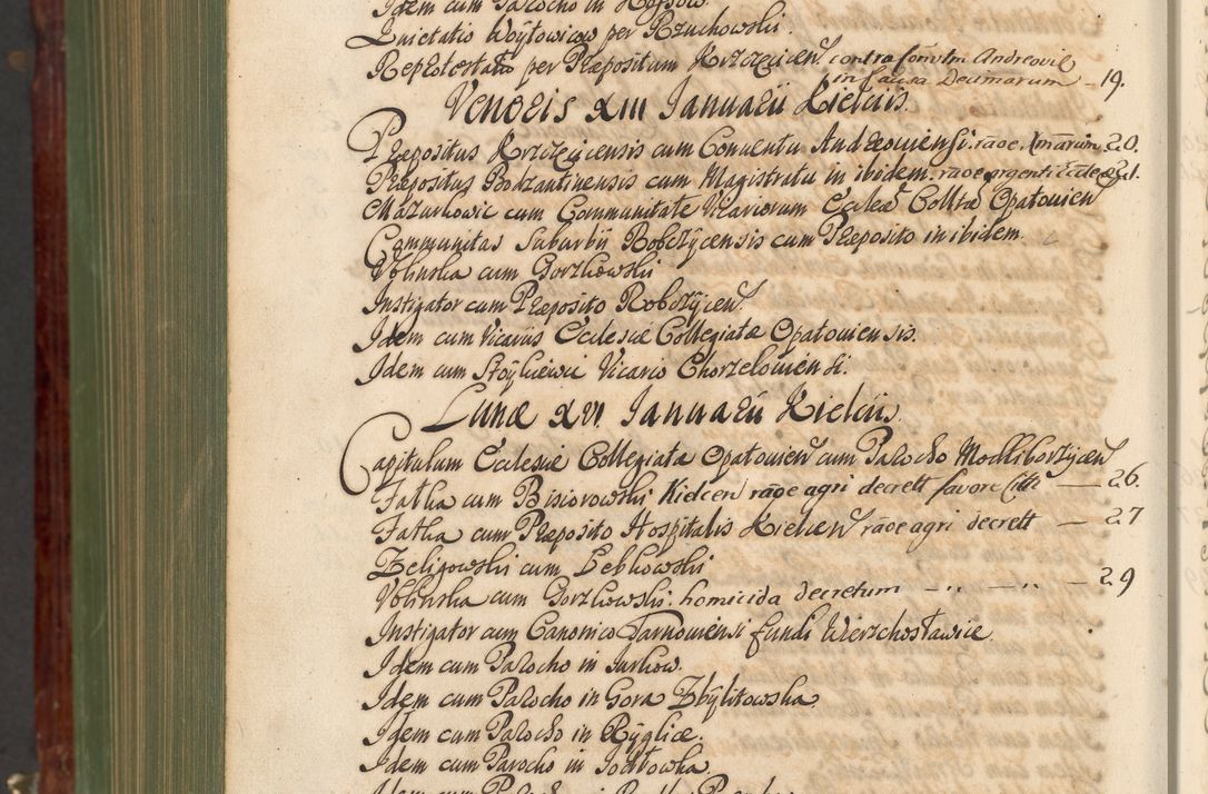 Zdjęcie nr 1433 dla obiektu archiwalnego: Acta actorum episcopalium R. D. Andreae Trzebicki, episcopi Cracoviensis et ducis Severiae de 1679. Volumen VIII