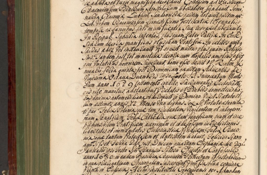 Zdjęcie nr 1427 dla obiektu archiwalnego: Acta actorum episcopalium R. D. Andreae Trzebicki, episcopi Cracoviensis et ducis Severiae de 1679. Volumen VIII