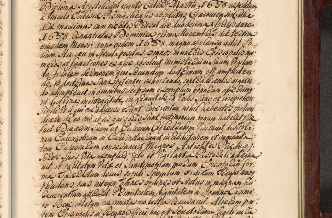 Zdjęcie nr 1426 dla obiektu archiwalnego: Acta actorum episcopalium R. D. Andreae Trzebicki, episcopi Cracoviensis et ducis Severiae de 1679. Volumen VIII