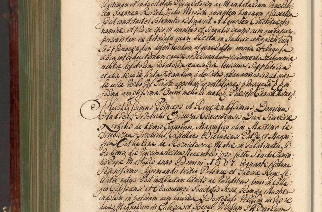 Zdjęcie nr 1425 dla obiektu archiwalnego: Acta actorum episcopalium R. D. Andreae Trzebicki, episcopi Cracoviensis et ducis Severiae de 1679. Volumen VIII