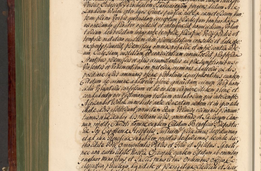 Zdjęcie nr 1419 dla obiektu archiwalnego: Acta actorum episcopalium R. D. Andreae Trzebicki, episcopi Cracoviensis et ducis Severiae de 1679. Volumen VIII