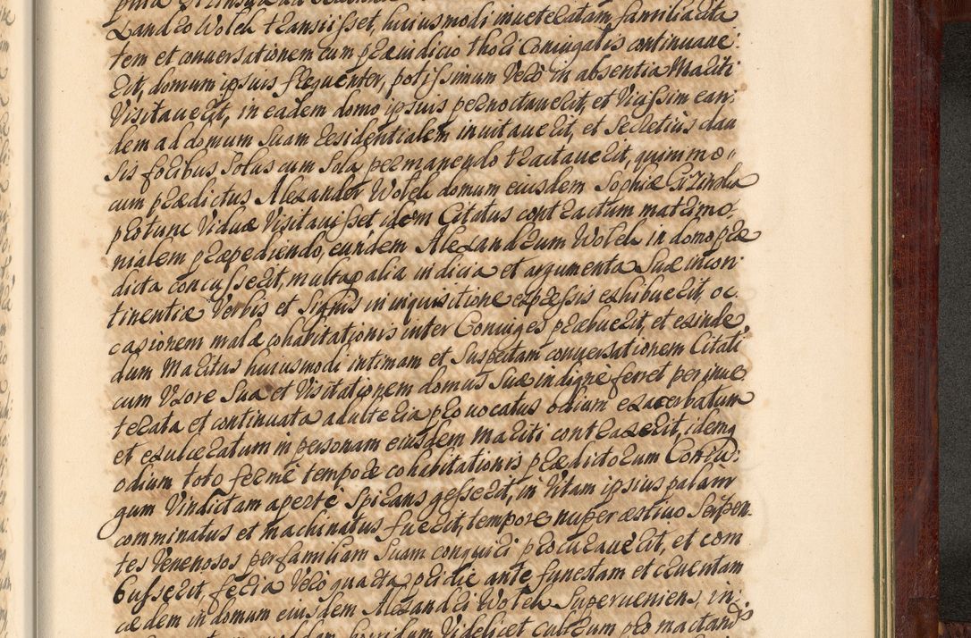 Zdjęcie nr 1418 dla obiektu archiwalnego: Acta actorum episcopalium R. D. Andreae Trzebicki, episcopi Cracoviensis et ducis Severiae de 1679. Volumen VIII
