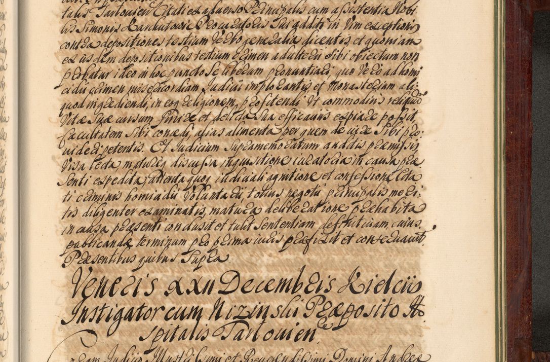 Zdjęcie nr 1416 dla obiektu archiwalnego: Acta actorum episcopalium R. D. Andreae Trzebicki, episcopi Cracoviensis et ducis Severiae de 1679. Volumen VIII