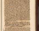 Zdjęcie nr 1416 dla obiektu archiwalnego: Acta actorum episcopalium R. D. Andreae Trzebicki, episcopi Cracoviensis et ducis Severiae de 1679. Volumen VIII