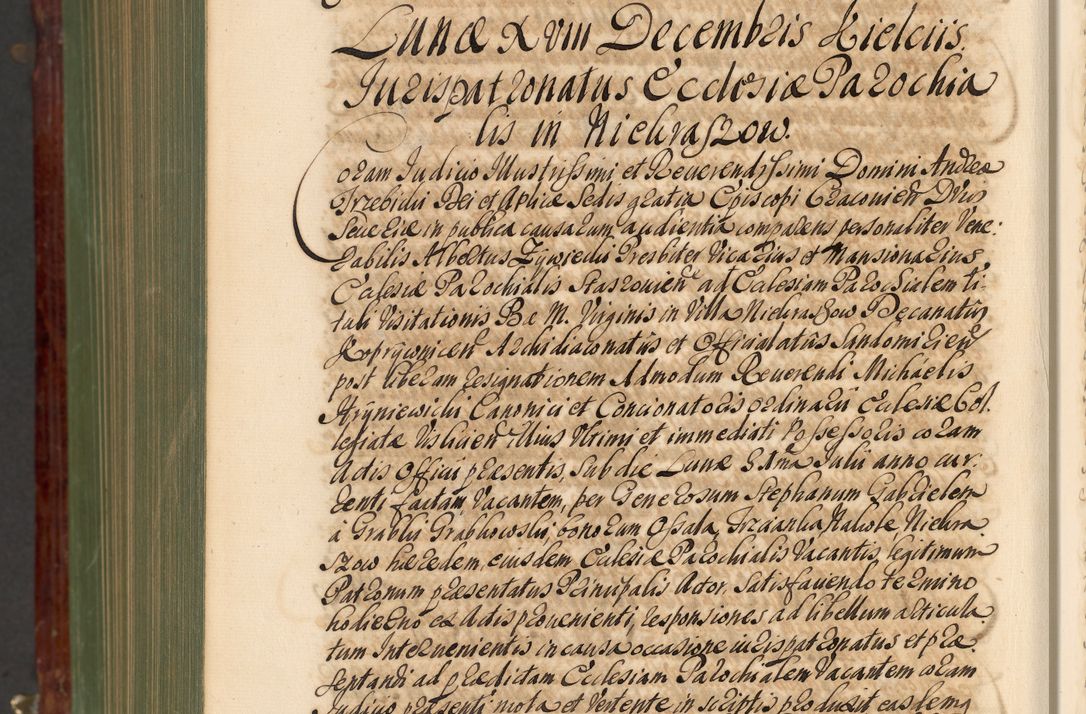 Zdjęcie nr 1409 dla obiektu archiwalnego: Acta actorum episcopalium R. D. Andreae Trzebicki, episcopi Cracoviensis et ducis Severiae de 1679. Volumen VIII