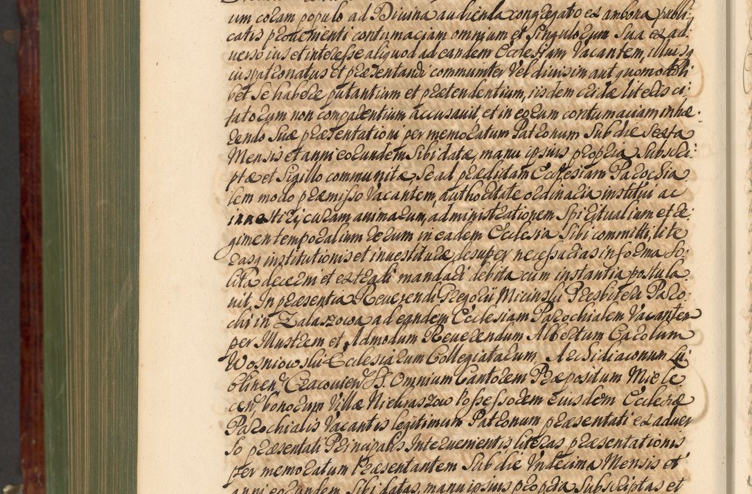 Zdjęcie nr 1399 dla obiektu archiwalnego: Acta actorum episcopalium R. D. Andreae Trzebicki, episcopi Cracoviensis et ducis Severiae de 1679. Volumen VIII