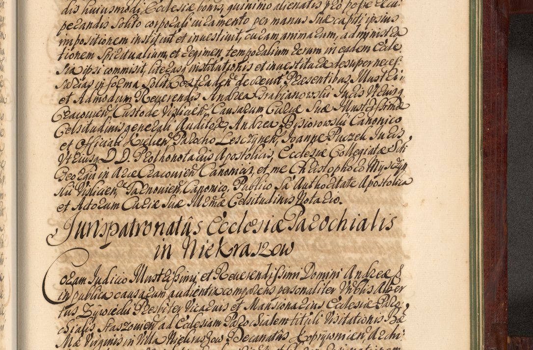 Zdjęcie nr 1398 dla obiektu archiwalnego: Acta actorum episcopalium R. D. Andreae Trzebicki, episcopi Cracoviensis et ducis Severiae de 1679. Volumen VIII