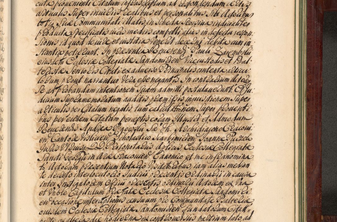 Zdjęcie nr 1388 dla obiektu archiwalnego: Acta actorum episcopalium R. D. Andreae Trzebicki, episcopi Cracoviensis et ducis Severiae de 1679. Volumen VIII