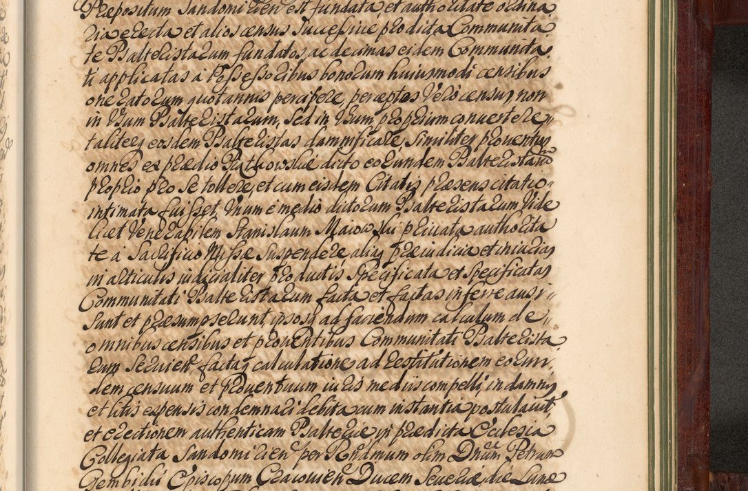 Zdjęcie nr 1376 dla obiektu archiwalnego: Acta actorum episcopalium R. D. Andreae Trzebicki, episcopi Cracoviensis et ducis Severiae de 1679. Volumen VIII