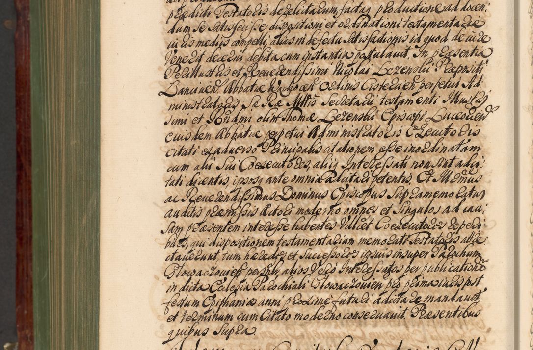 Zdjęcie nr 1375 dla obiektu archiwalnego: Acta actorum episcopalium R. D. Andreae Trzebicki, episcopi Cracoviensis et ducis Severiae de 1679. Volumen VIII