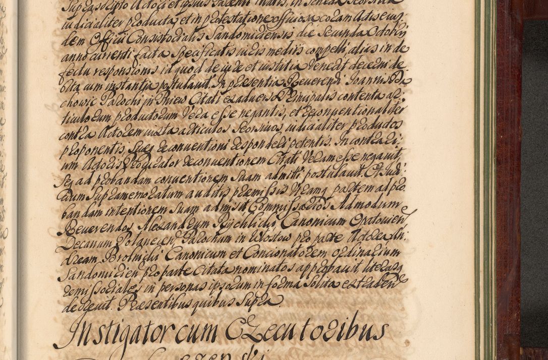 Zdjęcie nr 1374 dla obiektu archiwalnego: Acta actorum episcopalium R. D. Andreae Trzebicki, episcopi Cracoviensis et ducis Severiae de 1679. Volumen VIII