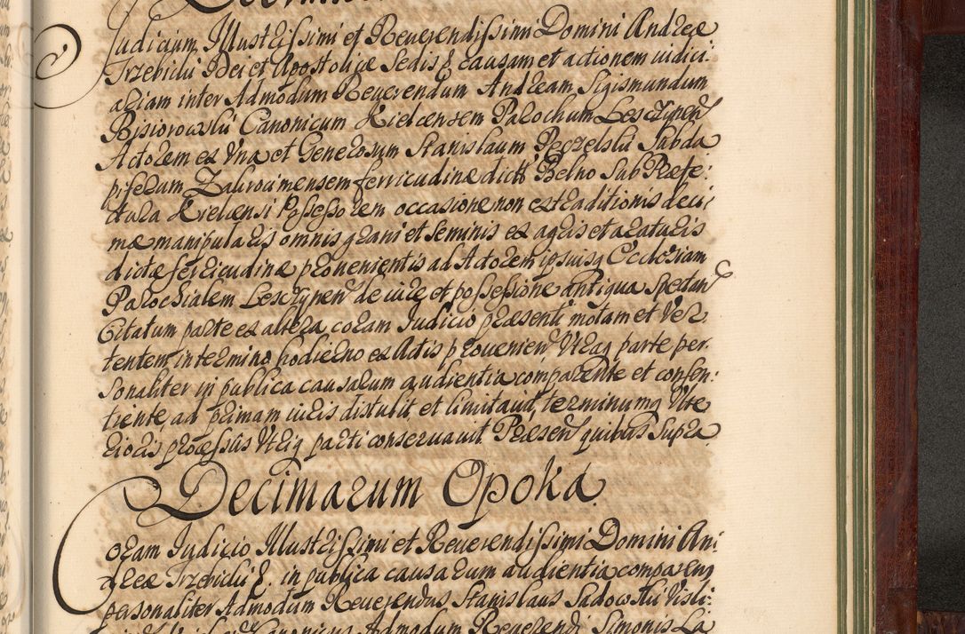Zdjęcie nr 1370 dla obiektu archiwalnego: Acta actorum episcopalium R. D. Andreae Trzebicki, episcopi Cracoviensis et ducis Severiae de 1679. Volumen VIII