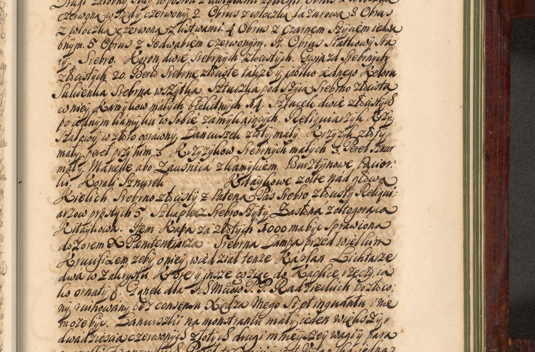 Zdjęcie nr 1366 dla obiektu archiwalnego: Acta actorum episcopalium R. D. Andreae Trzebicki, episcopi Cracoviensis et ducis Severiae de 1679. Volumen VIII