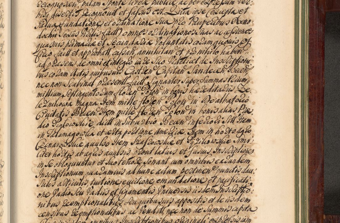 Zdjęcie nr 1364 dla obiektu archiwalnego: Acta actorum episcopalium R. D. Andreae Trzebicki, episcopi Cracoviensis et ducis Severiae de 1679. Volumen VIII