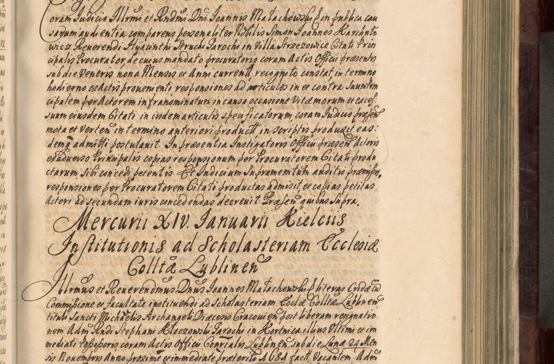 Zdjęcie nr 182 dla obiektu archiwalnego: Acta actorum episscopalium R. D. Joannis Małachowski, episcopi Cracoviensis a die 20 Augusti anni 1681 et 1682 acticatorum. Volumen I