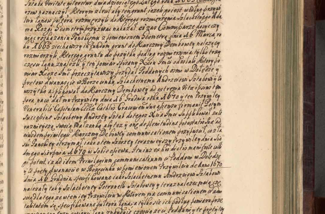 Zdjęcie nr 192 dla obiektu archiwalnego: Acta actorum episscopalium R. D. Joannis Małachowski, episcopi Cracoviensis a die 20 Augusti anni 1681 et 1682 acticatorum. Volumen I