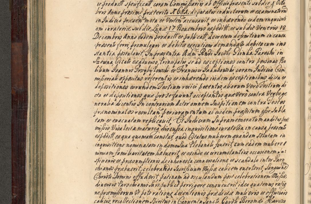 Zdjęcie nr 181 dla obiektu archiwalnego: Acta actorum episscopalium R. D. Joannis Małachowski, episcopi Cracoviensis a die 20 Augusti anni 1681 et 1682 acticatorum. Volumen I