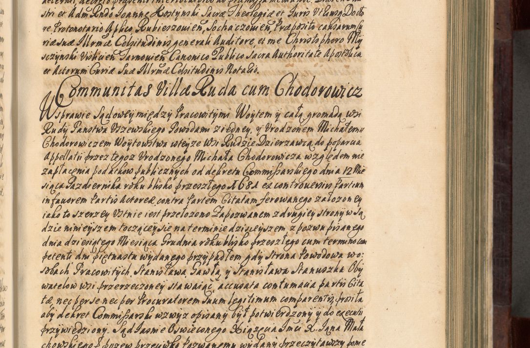 Zdjęcie nr 180 dla obiektu archiwalnego: Acta actorum episscopalium R. D. Joannis Małachowski, episcopi Cracoviensis a die 20 Augusti anni 1681 et 1682 acticatorum. Volumen I