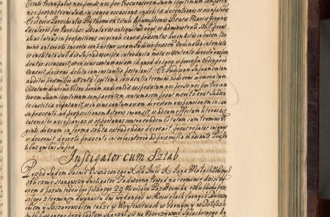 Zdjęcie nr 170 dla obiektu archiwalnego: Acta actorum episscopalium R. D. Joannis Małachowski, episcopi Cracoviensis a die 20 Augusti anni 1681 et 1682 acticatorum. Volumen I
