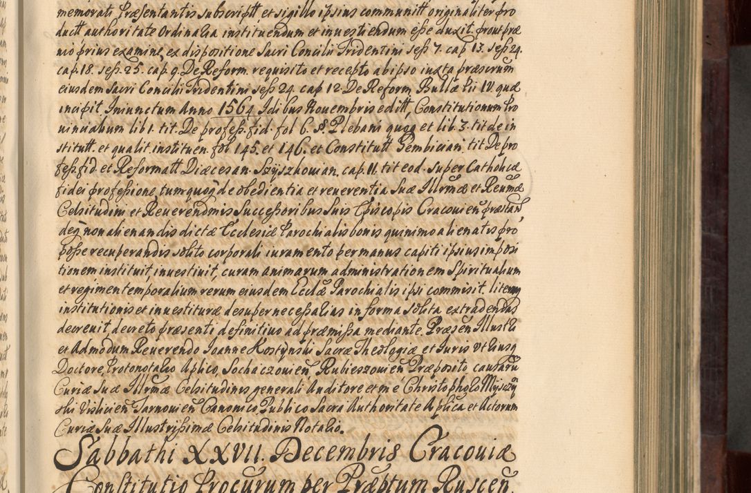 Zdjęcie nr 160 dla obiektu archiwalnego: Acta actorum episscopalium R. D. Joannis Małachowski, episcopi Cracoviensis a die 20 Augusti anni 1681 et 1682 acticatorum. Volumen I